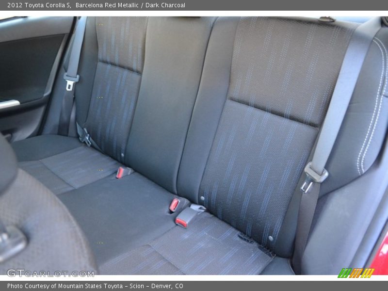 Barcelona Red Metallic / Dark Charcoal 2012 Toyota Corolla S