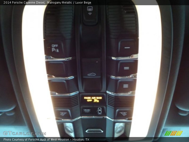Mahogany Metallic / Luxor Beige 2014 Porsche Cayenne Diesel