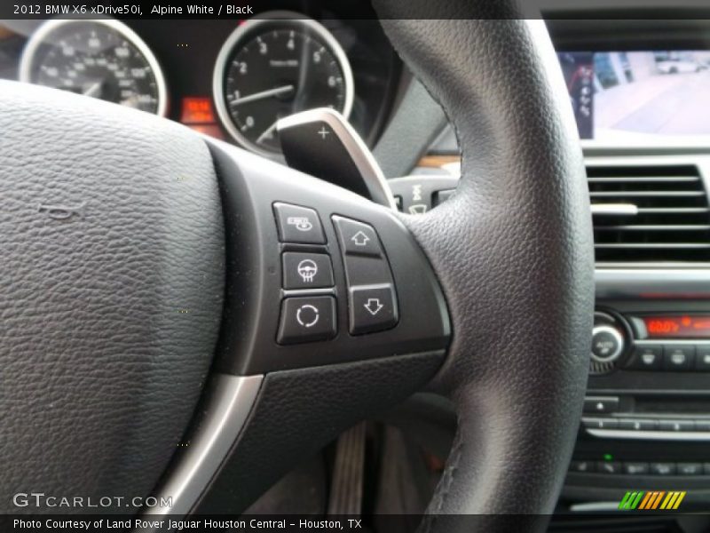 Controls of 2012 X6 xDrive50i