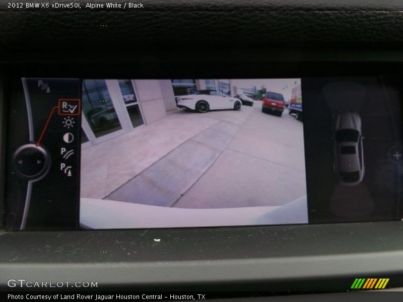 Alpine White / Black 2012 BMW X6 xDrive50i