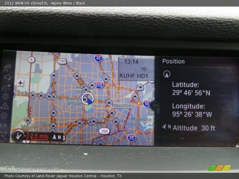 Navigation of 2012 X6 xDrive50i
