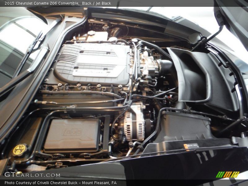 Black / Jet Black 2015 Chevrolet Corvette Z06 Convertible