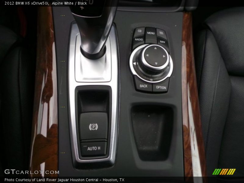 Controls of 2012 X6 xDrive50i