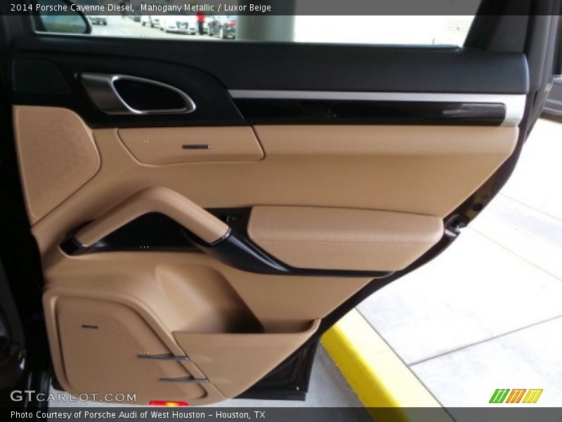 Mahogany Metallic / Luxor Beige 2014 Porsche Cayenne Diesel