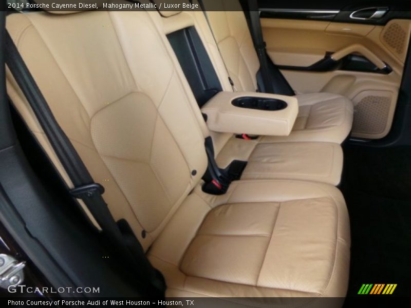 Mahogany Metallic / Luxor Beige 2014 Porsche Cayenne Diesel