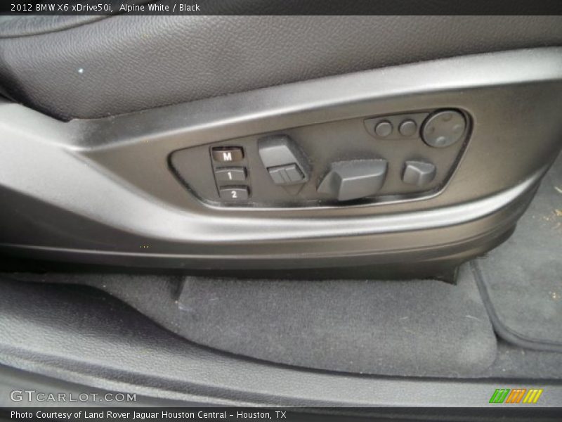 Controls of 2012 X6 xDrive50i