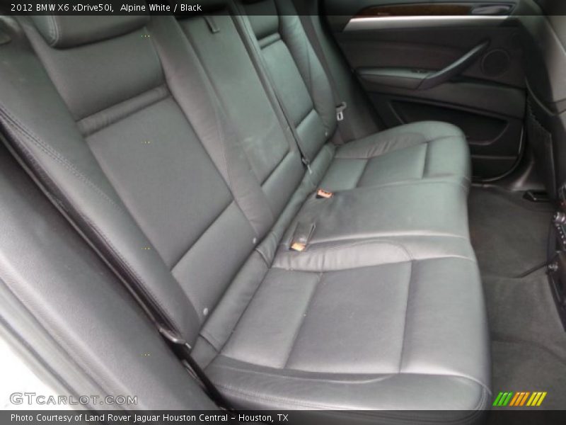 Rear Seat of 2012 X6 xDrive50i