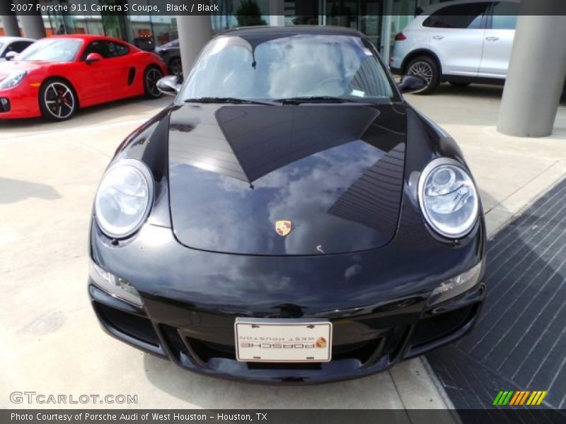 Black / Black 2007 Porsche 911 Carrera S Coupe