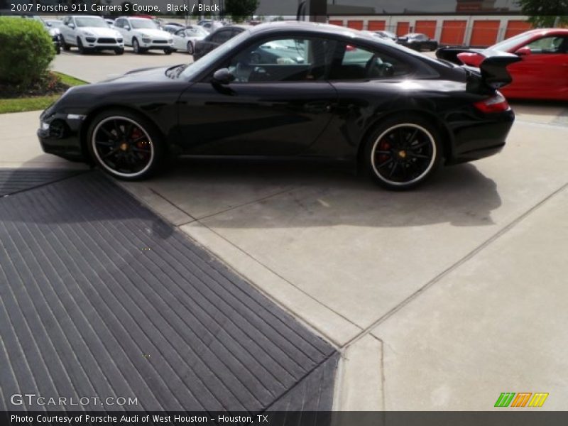 Black / Black 2007 Porsche 911 Carrera S Coupe