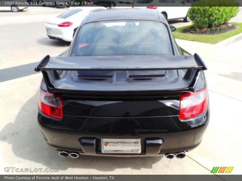 Black / Black 2007 Porsche 911 Carrera S Coupe