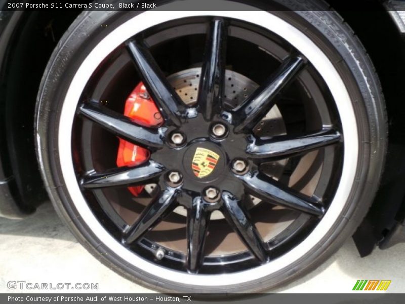 Black / Black 2007 Porsche 911 Carrera S Coupe