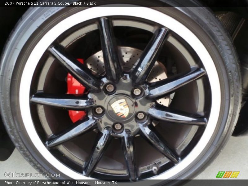 Black / Black 2007 Porsche 911 Carrera S Coupe