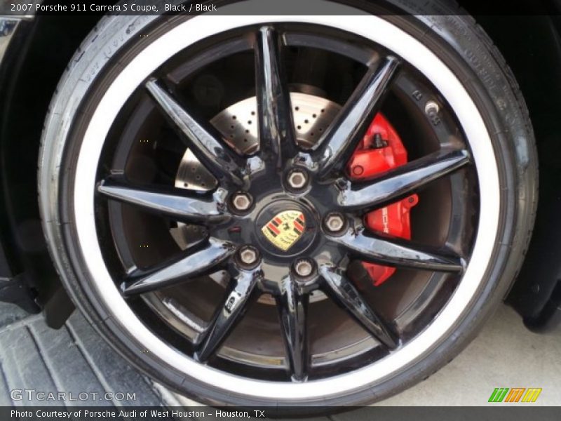 Black / Black 2007 Porsche 911 Carrera S Coupe