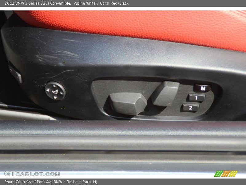 Alpine White / Coral Red/Black 2012 BMW 3 Series 335i Convertible