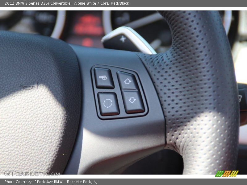 Alpine White / Coral Red/Black 2012 BMW 3 Series 335i Convertible
