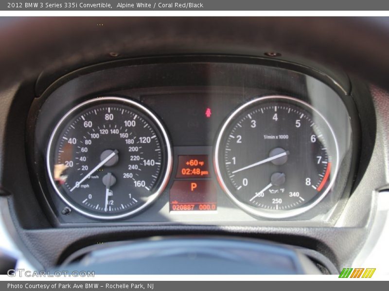 Alpine White / Coral Red/Black 2012 BMW 3 Series 335i Convertible