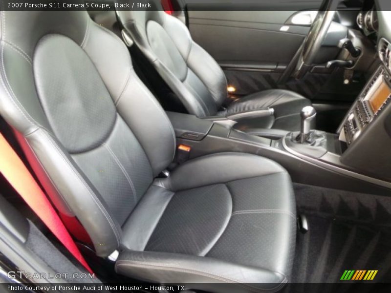 Black / Black 2007 Porsche 911 Carrera S Coupe
