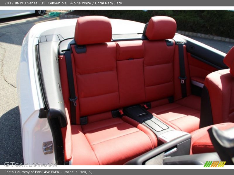 Alpine White / Coral Red/Black 2012 BMW 3 Series 335i Convertible