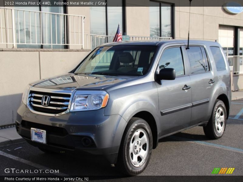 Polished Metal Metallic / Gray 2012 Honda Pilot LX 4WD