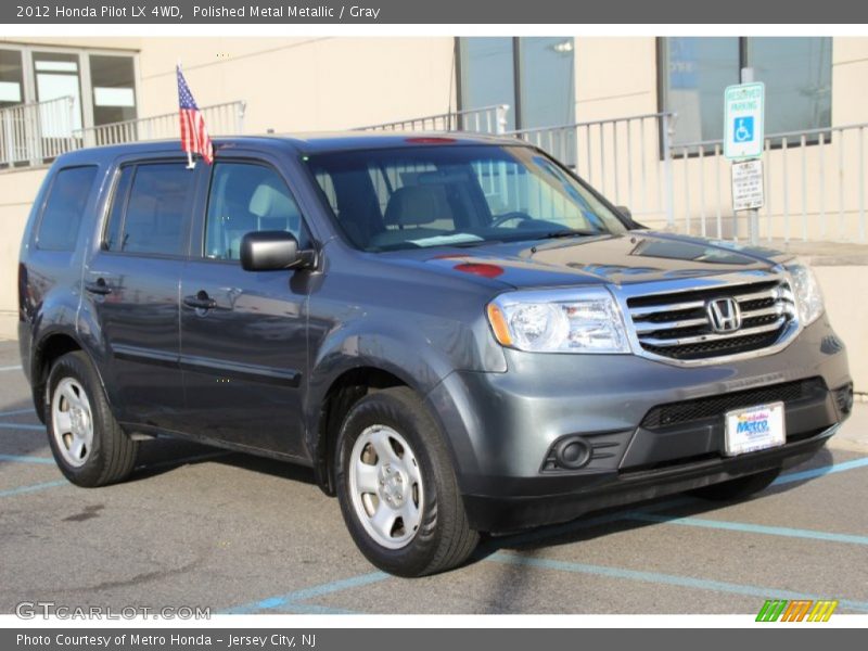 Polished Metal Metallic / Gray 2012 Honda Pilot LX 4WD