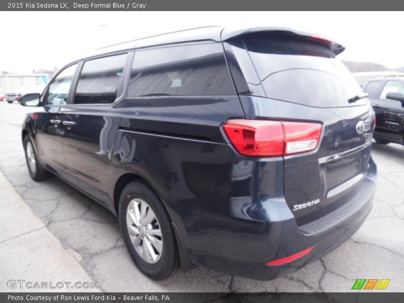 Deep Formal Blue / Gray 2015 Kia Sedona LX