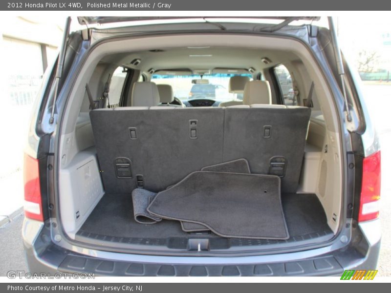 Polished Metal Metallic / Gray 2012 Honda Pilot LX 4WD
