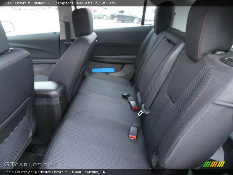 Champagne Silver Metallic / Jet Black 2015 Chevrolet Equinox LS