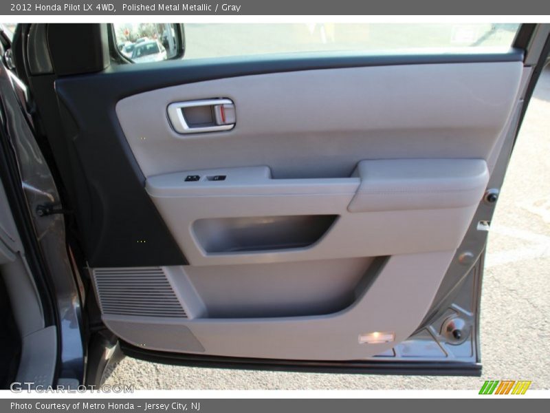 Polished Metal Metallic / Gray 2012 Honda Pilot LX 4WD