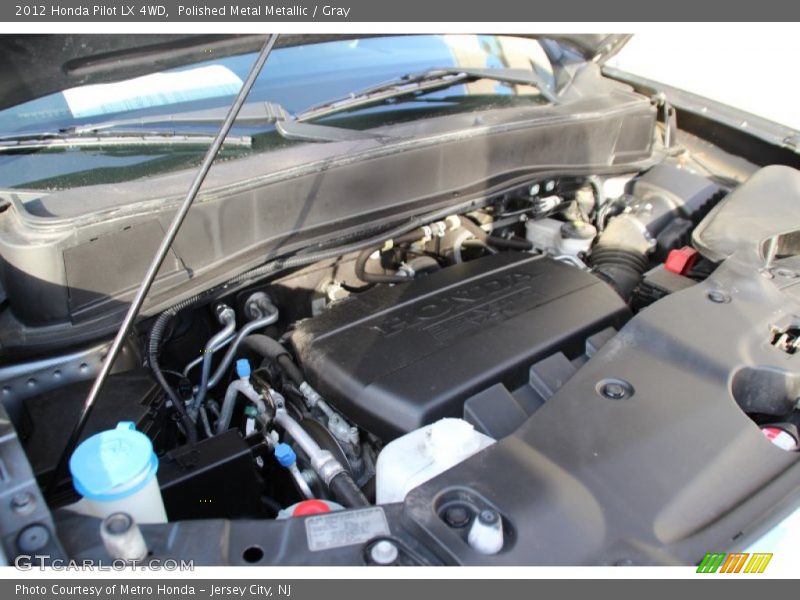 Polished Metal Metallic / Gray 2012 Honda Pilot LX 4WD