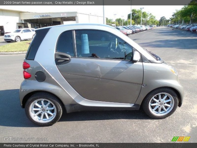 Gray Metallic / Design Black 2009 Smart fortwo passion coupe