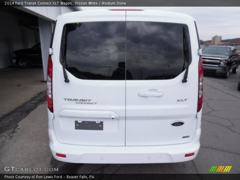 Frozen White / Medium Stone 2014 Ford Transit Connect XLT Wagon