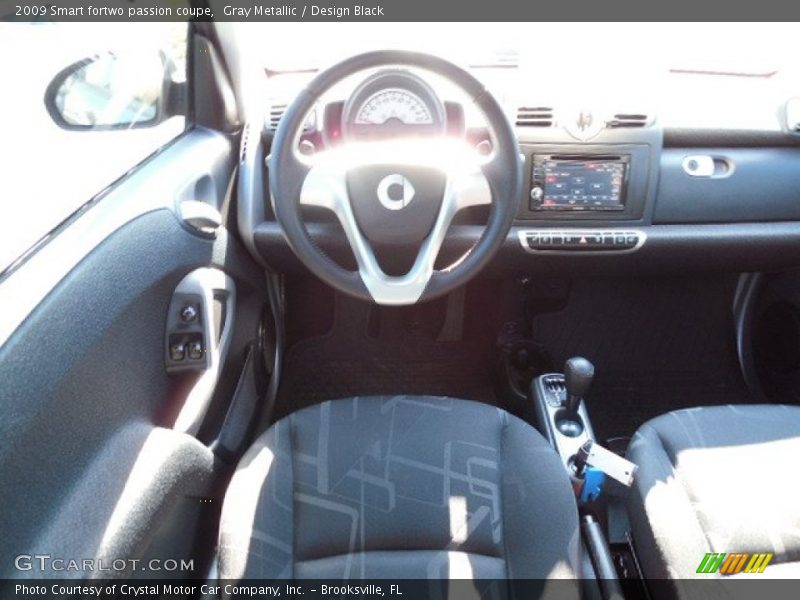 Gray Metallic / Design Black 2009 Smart fortwo passion coupe