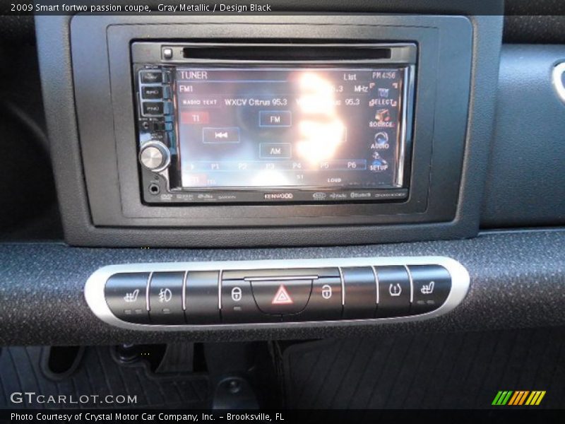 Gray Metallic / Design Black 2009 Smart fortwo passion coupe