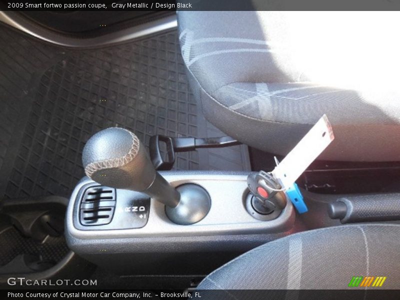 Gray Metallic / Design Black 2009 Smart fortwo passion coupe