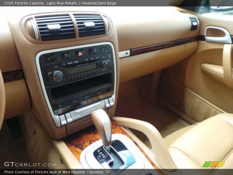 Lapis Blue Metallic / Havanna/Sand Beige 2005 Porsche Cayenne