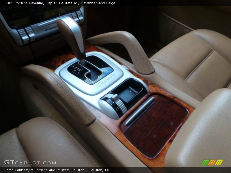 Lapis Blue Metallic / Havanna/Sand Beige 2005 Porsche Cayenne