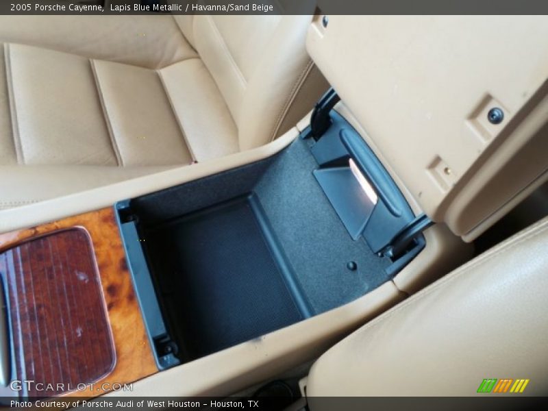 Lapis Blue Metallic / Havanna/Sand Beige 2005 Porsche Cayenne