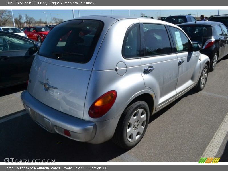 Bright Silver Metallic / Black 2005 Chrysler PT Cruiser