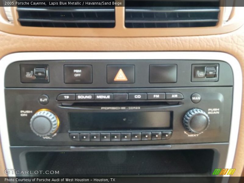 Lapis Blue Metallic / Havanna/Sand Beige 2005 Porsche Cayenne