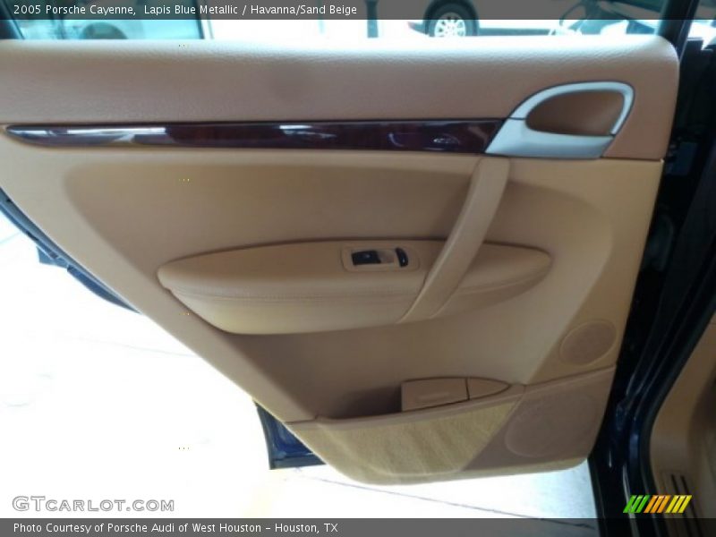 Lapis Blue Metallic / Havanna/Sand Beige 2005 Porsche Cayenne