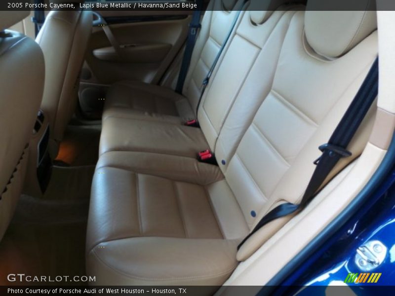 Lapis Blue Metallic / Havanna/Sand Beige 2005 Porsche Cayenne