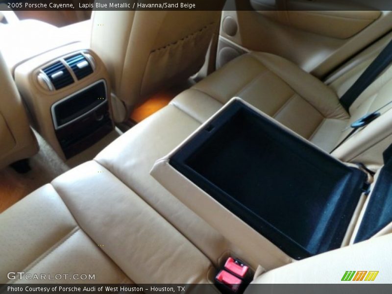 Lapis Blue Metallic / Havanna/Sand Beige 2005 Porsche Cayenne