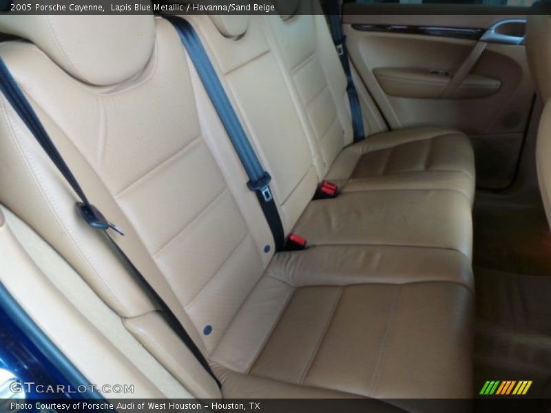 Lapis Blue Metallic / Havanna/Sand Beige 2005 Porsche Cayenne