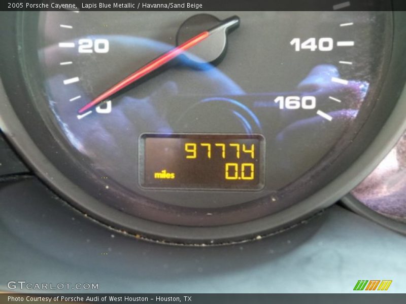 Lapis Blue Metallic / Havanna/Sand Beige 2005 Porsche Cayenne