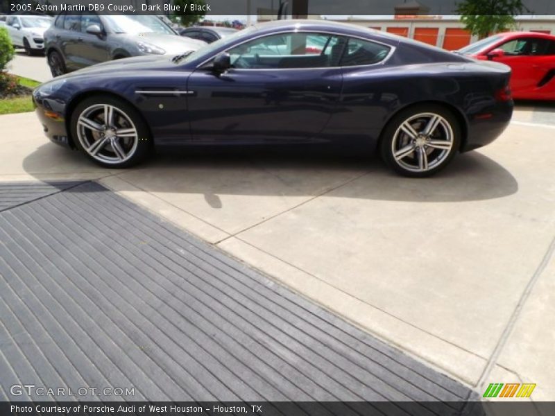 Dark Blue / Black 2005 Aston Martin DB9 Coupe