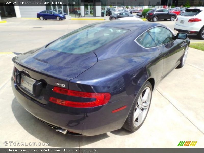 Dark Blue / Black 2005 Aston Martin DB9 Coupe