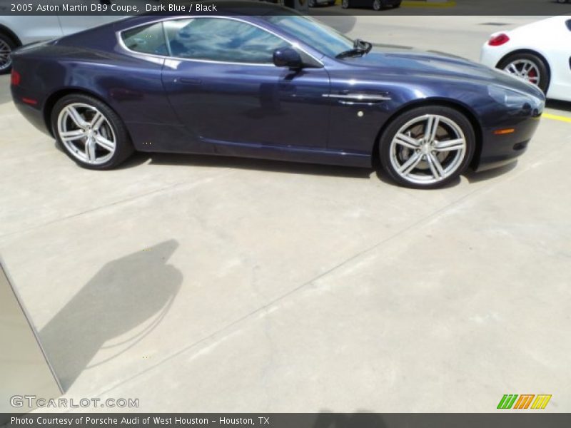 Dark Blue / Black 2005 Aston Martin DB9 Coupe