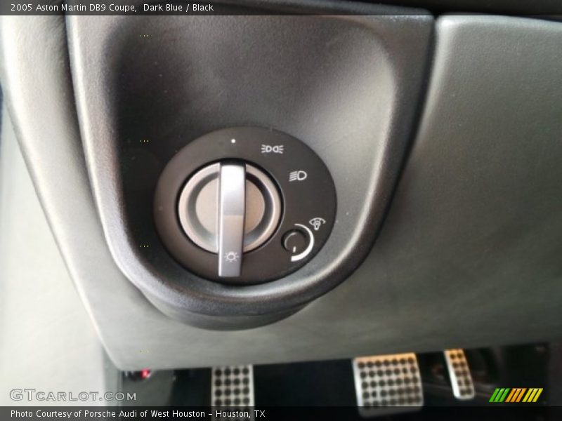Dark Blue / Black 2005 Aston Martin DB9 Coupe