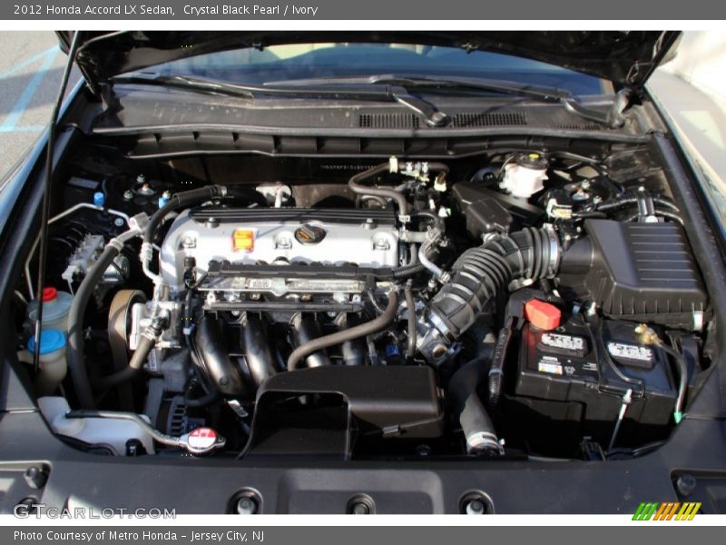 2012 Accord LX Sedan Engine - 2.4 Liter DOHC 16-Valve i-VTEC 4 Cylinder