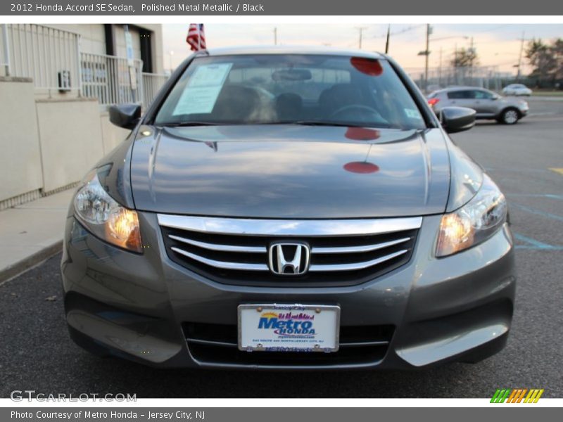 Polished Metal Metallic / Black 2012 Honda Accord SE Sedan